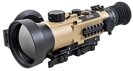 [850048751118] InfiRay Outdoor HYH75W RICO Hybrid 640  Thermal Black 4x75mm Multi- 1 BDC/1 DIY/7 Static Reticle, 8x Zoom, 640x512, 12 Microns, 50 Hz Resolution