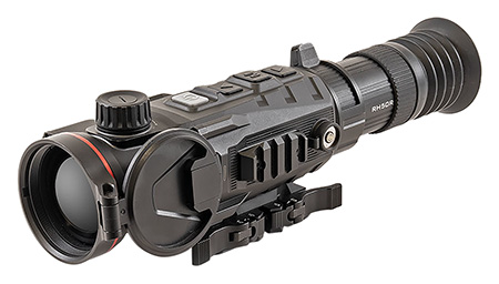[850048751163] InfiRay Outdoor RH50R RICO MK2 LRF Thermal Black 3x50mm, Multi, 7 Static/1 DIY Reticle, 4x Stepped Zoom, 640x512, 12 Microns, 50 Hz Resolution
