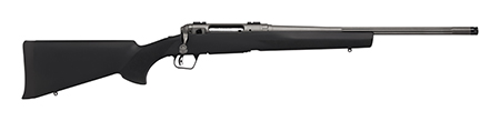 [011356582799] Savage Arms 58279 110 Trail Hunter Lite Full Size 300 Win Mag 3+1 20" Fluted/Threaded Barrel, Drilled  &  Tapped Steel Receiver, Black Fixed Synthetic Stock