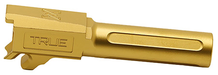 [719104536192] True Precision Inc TPP365BXG   9mm Luger 3.10" Gold TiN Stainless Steel, Fits Sig P365/P365 SAS/P365-AXG Legion