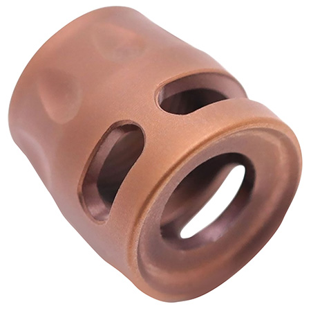 [719104540700] True Precision Inc TPSMICROC Micro Compensator S-Type Copper 416R Stainless Steel 1/2"x28 Threads 9mm/380 ACP