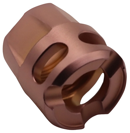 [719104540953] True Precision Inc TPYMICROC Micro Compensator Y-Type Copper 416R Stainless Steel 1/2"x28 Threads 9mm/380 ACP