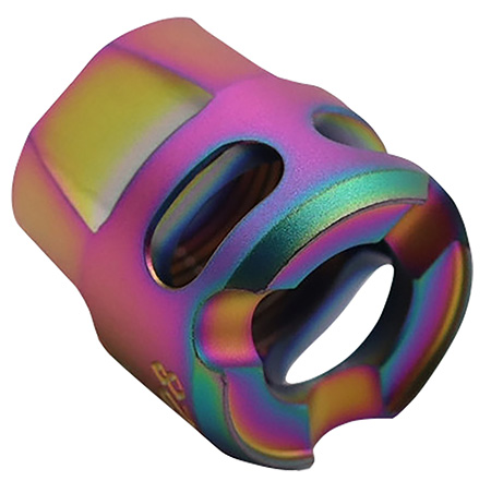 [719104540960] True Precision Inc TPYMICROS Micro Compensator Y-Type Spectrum 416R Stainless Steel 1/2"x28 Threads 9mm/380 ACP