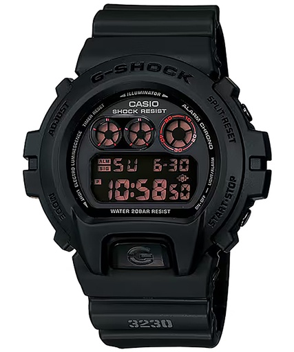 [079767421298] GSHOCK DW6900MS1CR   PREMIER MENS GFORCE MI    BLK