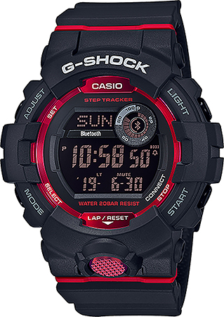 [889232202167] GSHOCK GBD8001       MENS GSHOCK            BLK/RD