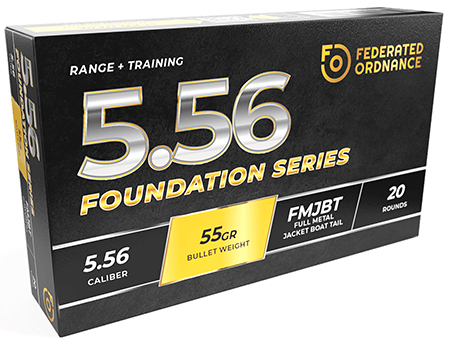 [850043943105] Nemo Arms 556M193NA55FO   5.56mm 55gr Full Metal Jacket Boat Tail 20 Per Box/50 Case