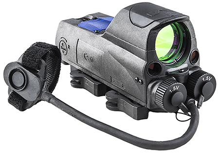 [810013520439] Meprolight USA 0687703 MOR PRO  Black 1 x 30 mm 2.2 MOA Dot/Bullseye Reticle Red  &  IR Laser