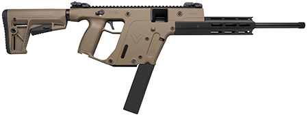 [811607036565] Kriss USA KV22CFD03 Vector CRB G2 Full Size 22 LR 30+1 16" Black Nitride Threaded Barrel, Flat Dark Earth 1:10" Aluminum Receiver, M-LOK Handguards, Flat Dark Earth Synthetic 6 Position Stock