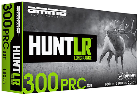 [818778024773] Ammo Inc 300PRC180SSTA20 Hunt Long Range 300PRC 180gr Super Shock Tip 20 Per Box/10 Case
