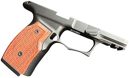 [850057873078] Sharps Bros SBGM01-G2 Grip Module  Black w/ Cherry 7075-T6 Aluminum Fits P365X/P365XL