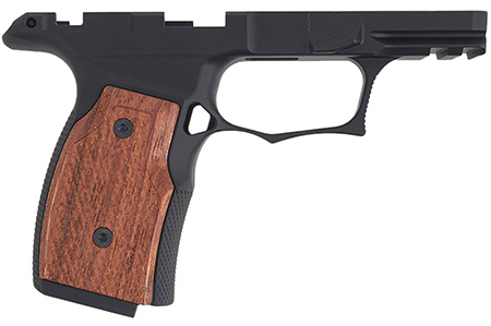 [850057873085] Sharps Bros SBGM02-G2 Grip Module  Black w/ Cherry 7075-T6 Aluminum Fits P365X/P365XL