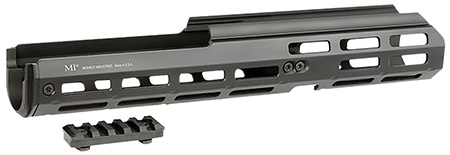 [812102034094] Midwest Industries MIBENM4HG M4 Benelli Black Hardcoat Anodized 6061 Aluminum 12.00" Long