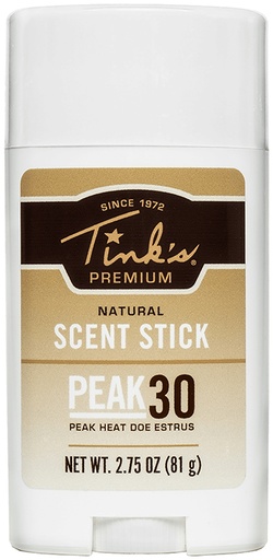 [049818218092] Tinks W6227 Peak30 Scent Stick Deer 2.75 oz Stick