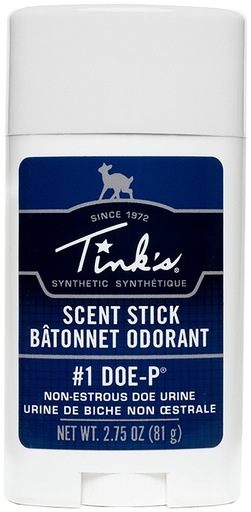 [049818218085] Tinks W5284 #1 Doe-P Scent Stick Synthetic Calming Stick 2.75 oz