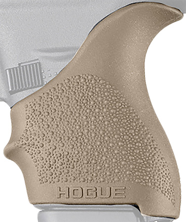 [743108182031] Hogue 18203 HandAll Beavertail Grip Sleeve Textured Flat Dark Earth Rubber for Glock 42, 43