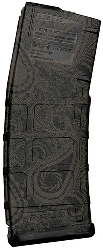 [617695829405] Weapon Works 228099 PMAG GEN M2 MOE 30rd Fits AR/M4 Laser Paisley Polymer