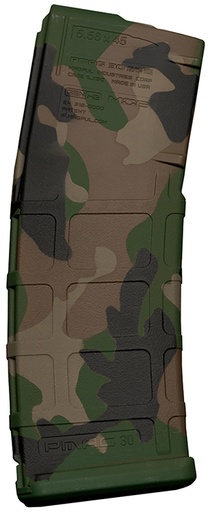 [617695828101] Weapon Works 228034 PMAG GEN M2 MOE 30rd Fits AR/M4 M81 Woodland Polymer