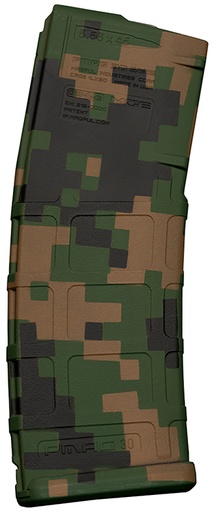 [617695828231] Weapon Works 228047 PMAG GEN M2 MOE 30rd Fits AR/M4 Marpat (Woodland) Polymer