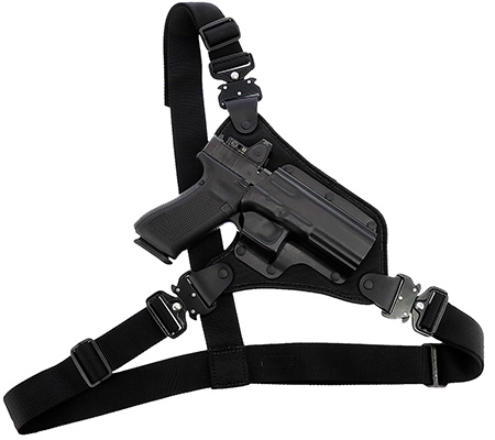 [601299028425] Galco HR186B High Ready Chest Holster Fits Chest Up To 58" Black/ Fits Ruger Alaskan