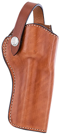 [013527100450] Bianchi 10045 1L Lawman Western OWB 01 Tan Leather Belt Loop Fits Colt New Frontier Fits Colt Peacemaker