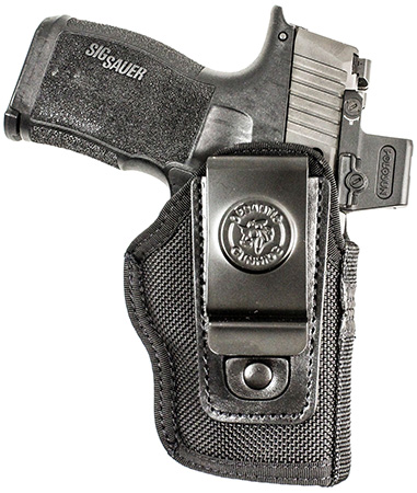 [792695378464] DeSantis Gunhide N87BJ9YZ0 Pro Stealth  IWB Black Nylon Sig Sauer P365 w/Red Dot Ambidextrous