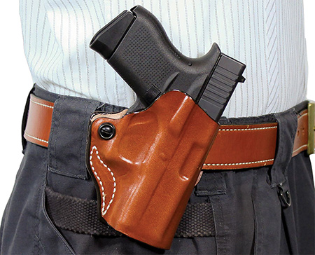 [792695378440] DeSantis Gunhide 019TA9YZ0 Mini Scabbard  OWB Tan Sig Sauer P365 w/Red Dot Right Hand