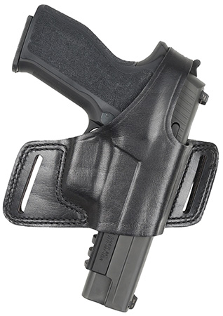 [013527157065] Bianchi 15706 Black Widow  OWB Size 01 Black Leather Belt Slide Fits S&W J Frame Fits Taurus 85 Fits Charter Arms Undercover Right Hand