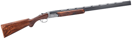 [853418330289] Rizzini USA 41012829 Round Body EM Full Size 28 Gauge Break Action 2rd 29" Vent Rib Barrel, Coin Anodized Silver Receiver, Fixed w/Prince of Whales Grip Grade III Turkish Walnut Stock