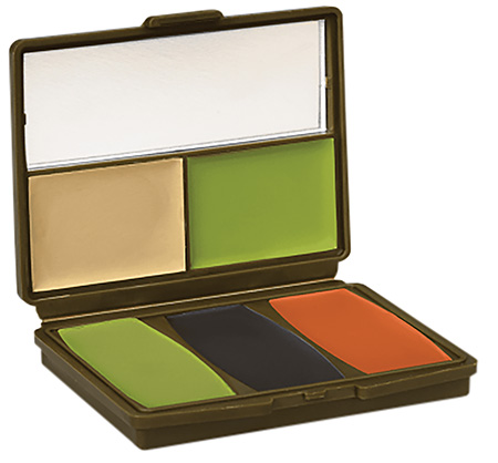 [021291002788] Hunters Specialties HS00278 Camo-Compac 5-Color Military Makeup Kit Green/Brown/Black/Sand