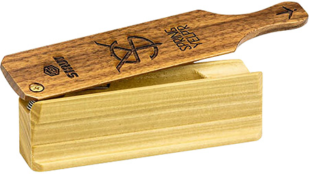 [021291711031] Hunters Specialties HSSTR100168 Spring Yelper Box Call Brown Hardwood
