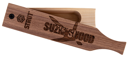 [021291711048] Hunters Specialties HSSTR100169 Suzie Snood Box Call Turkey Sounds Brown Hardwood