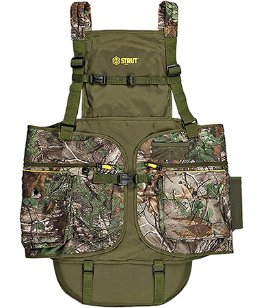 [888151047224] Hunters Specialties HSSTR1001721 Turkey Vest Edge Large/X Large Mossy Oak Obsession Cotton/Mesh