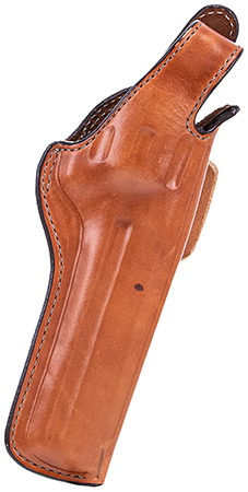 [013527103239] Bianchi 10323 5BHL Thumbsnap  OWB Size 11 Tan Leather Belt Loop Fits S&W N Frame/Colt Anaconda 6-6.5" Barrel Right Hand