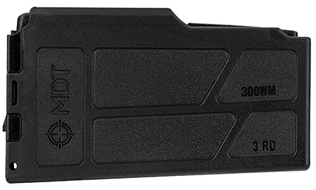 [682157407835] Mdt Sporting Goods Inc 106256BLK AICS Magazine  3rd 300 WM Black Polymer