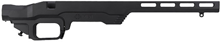 [709951108383] Mdt Sporting Goods Inc 103882BLK LSS Gen2 Chassis Black Remington 700 Short Action