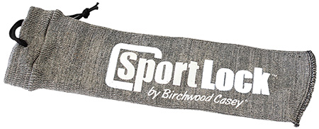 [029057069501] Birchwood Casey 06950 SportLock Silicone Gun Sleeve 15" Long Gray Cotton