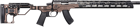 [840290522345] Christensen Arms 8011202500 MPR  17 HMR 10+1 16" Black Match Grade Threaded Barrel, Black Nitride Picatinny Rail Receiver, Carbon Fiber M-LOK Handguard, Desert Brown Adj w/MagneLock Technology Stock