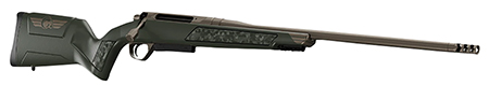[840290523762] Christensen Arms 8011500700 Evoke  Full Size 30-06 Springfield  4+1 22" Burnt Bronze Cerakote #4 Contour Threaded Barrel, Gray w/Bronze Logo Hybrid Hunter w/Picatinny Rail Synthetic Stock