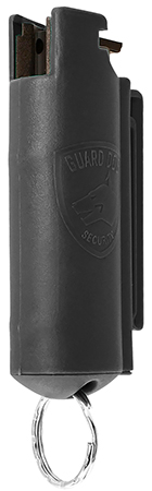 [850019060638] SKYLINE USA INC PSGDPPBK Pepper Spray Keyring Range 16 ft 0.50 oz Black