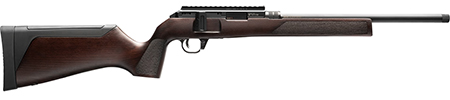 [723364231773] Hammerli Arms 5800100 Force B1  Sports South Exclusive 22 LR 10+1 16.10" Black Threaded Barrel, Black Receiver w/Picatinny Rail, Classic Brown Adjustable Wood Stock