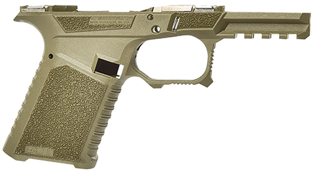 [850055982024] Sct Manufacturing 0225000100IB Compact  Compatible w/ Gen3 19/23/32 OD Green Polymer Frame Aggressive Texture Grip Includes Locking Block