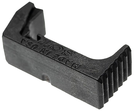 [850055982314] Sct Manufacturing 210190202 Sub Compact Mag Catch Compatible w/ Glock 43X Mags Black Plastic