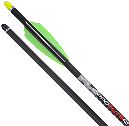[788244013801] Tenpoint HEA6606 Pro Elite 400  Carbon 20" Alpha Nocks .003 Straightness Yellow