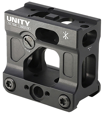 [810007880013] Unity Tactical LLC FSTMICB Fast   Micro  Black Anodized