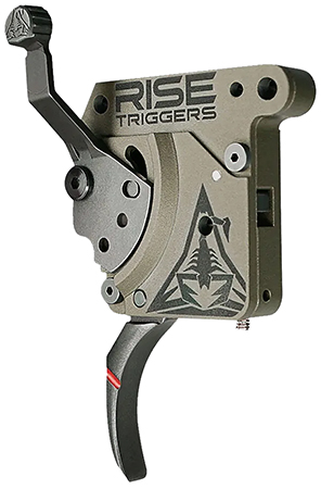 [850043415534] Rise Armament RA735C Reliant Trigger Black/FDE Curved