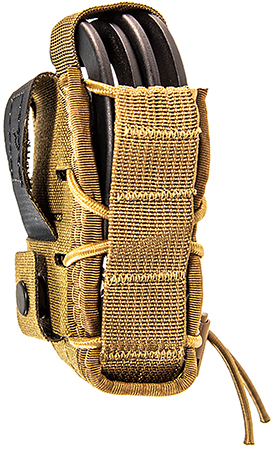 [849954028254] High Speed Gear 13DC10CB TACO Handcuff Holder Nylon Coyote Brown Adaptable Belt Mount Up to 2.25"