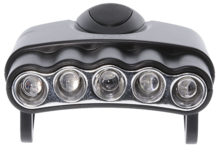 [888151028148] Cyclops CYC-HCPACK-W Orion 5-LED Hat Clip Light Black 27 Lumens White LED