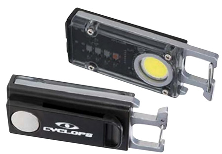 [888151060667] Cyclops CYC-FLSHCLIP Flash Clip  Black 300 Lumens Red/Green/Purple/Blue