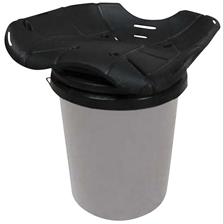 [855150006019] Hawk HWK3052 Ergo 360 Bucket Top Seat Black