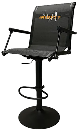 [813094022458] Muddy MUDMGS600 Swivel Extreme Ground Seat Black Flex-Tek/Steel